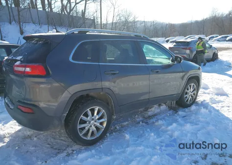 2017 Jeep Cherokee Limited 4X4 из США, поврежденный, VIN 1C4PJMDB5HW647744